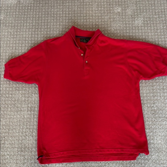 croft & barrow Other - Croft & Barrow Men’s Red Polo Shirt - Size Large